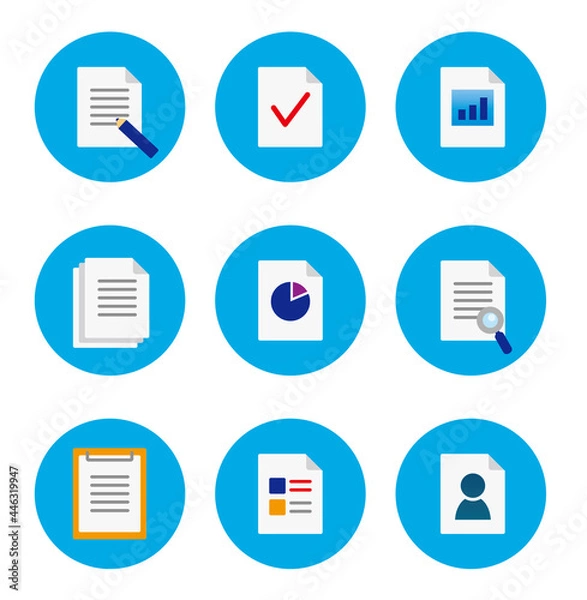 Obraz 書類　アイコン8