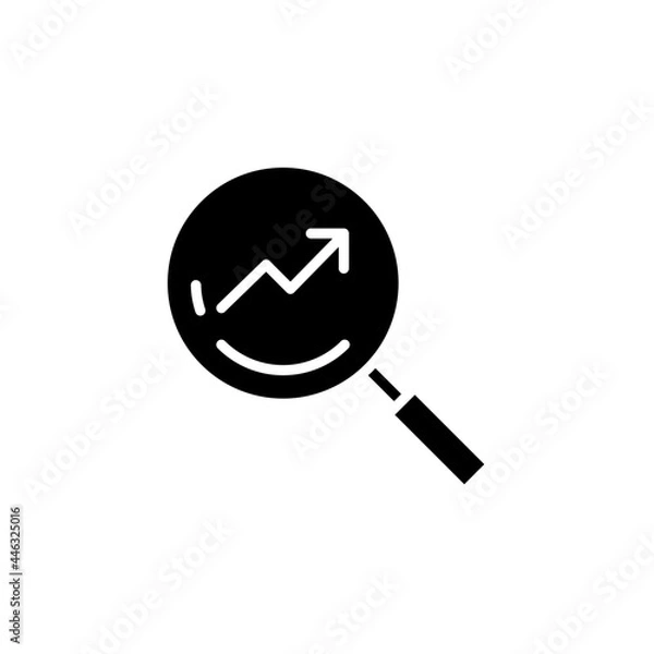 Fototapeta Business analysis icon