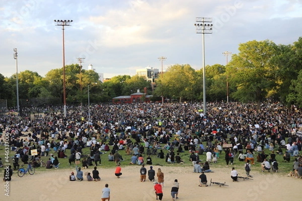 Obraz Black Lives Matter Protesters