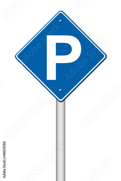 Obraz Parking traffic sign