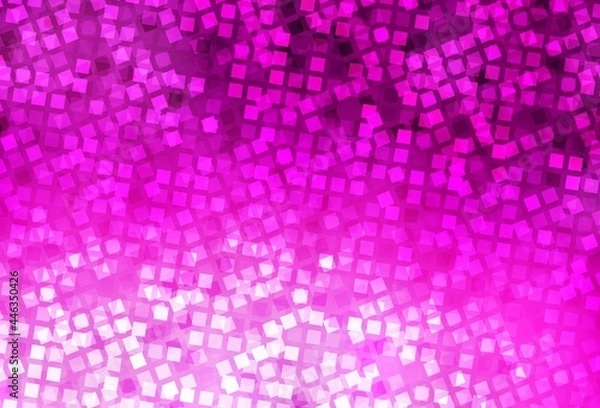 Obraz Light Pink vector layout with lines, rectangles.