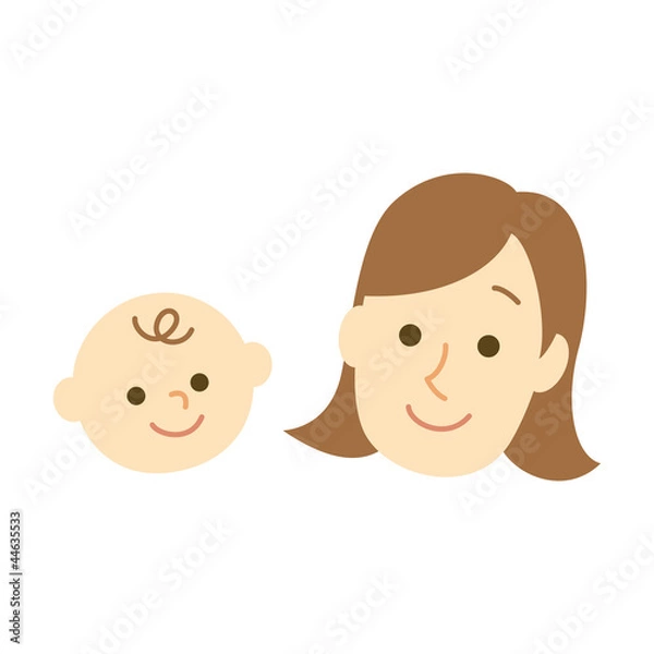 Obraz 家族　顔　セット