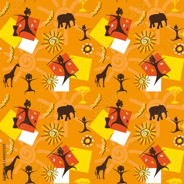 Obraz African seamless