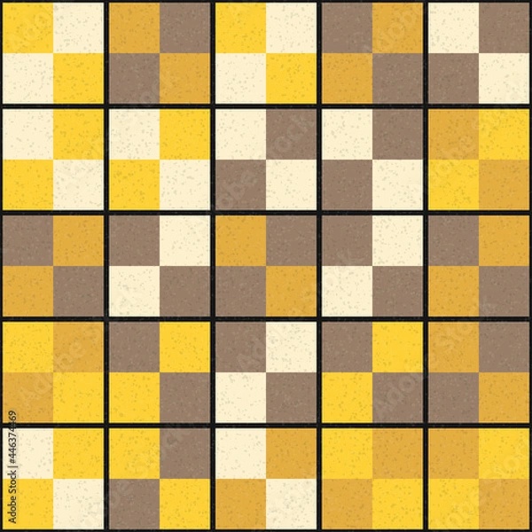 Fototapeta Abstract Geometric Pattern generative computational art illustration