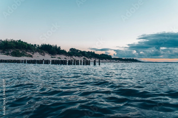 Obraz pier in the sea