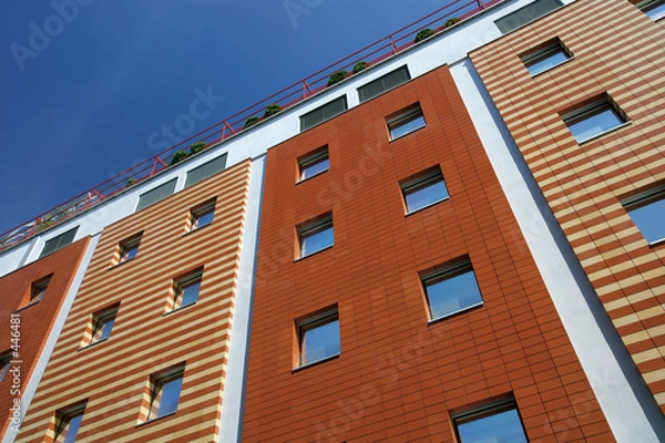 Fototapeta patterned buildings