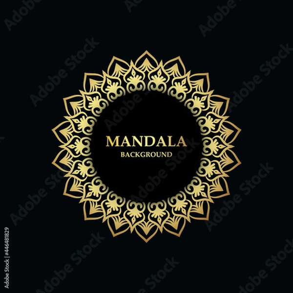 Fototapeta arabic background  Vector mandala