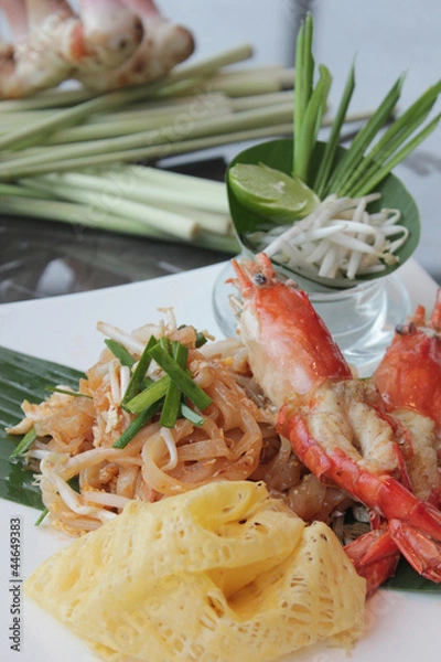 Obraz Famous Thai's dish Phad thai