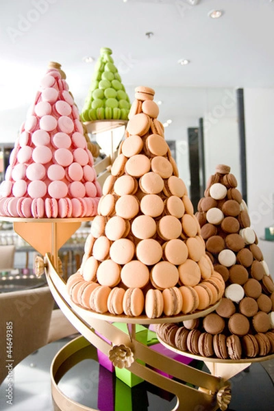 Obraz tower stack macaroons