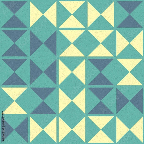 Fototapeta Abstract Geometric Pattern generative computational art illustration