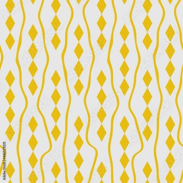 Fototapeta Lines art. Seamless pattern. Abstract vector. Modern stylish texture. New fashion design. Textile category