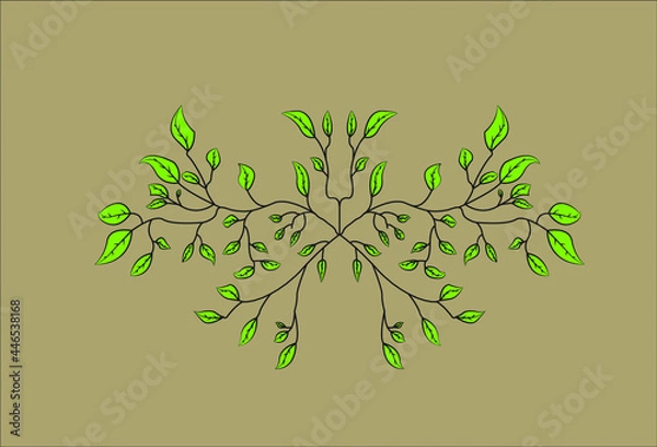 Obraz tree with leaves