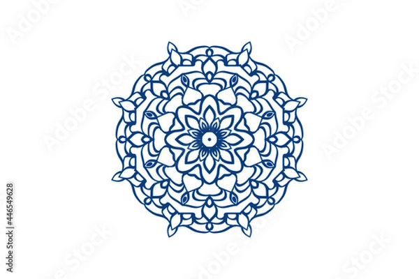 Fototapeta mandala circular pattern illustration
