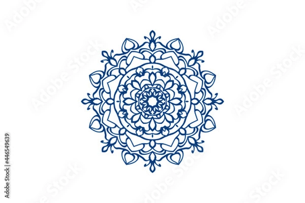 Fototapeta mandala circular pattern illustration