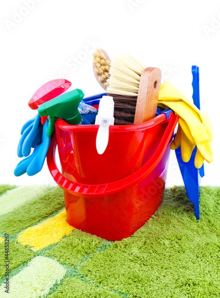 Fototapeta cleaning equipment