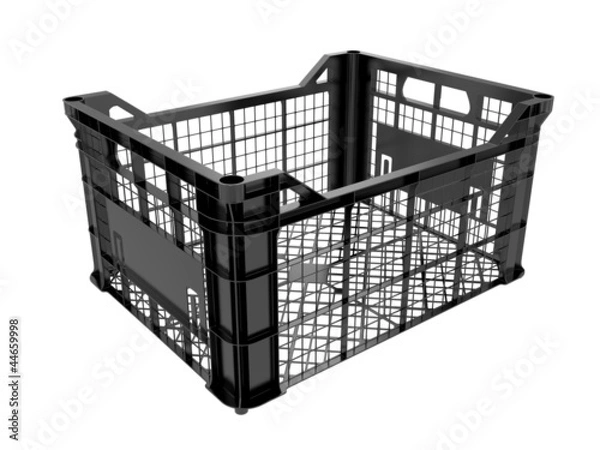 Obraz Plastic container. 3D isolated