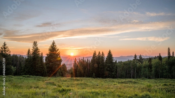 Obraz Mountain Sunset