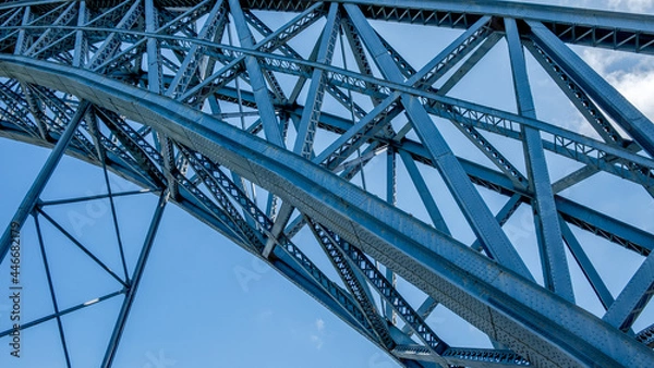 Obraz Pontes de ferro no Porto