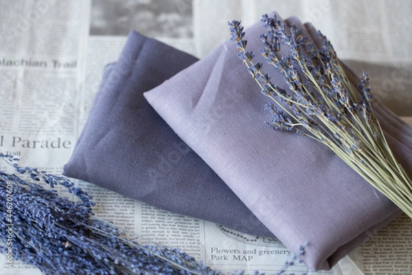 Obraz ラベンダー色のリネン