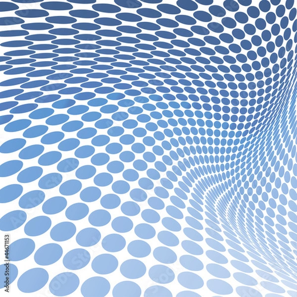 Obraz Abstract dotted circle background