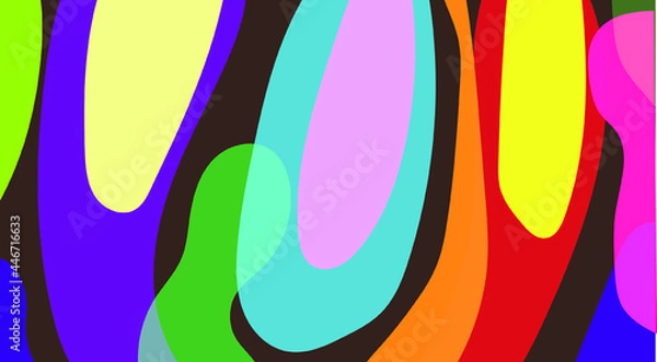 Fototapeta Abstract colorful and trendy universal artistic background template . Good for cover, invitation, banner, placard, brochure, poster, card, flyer and other.