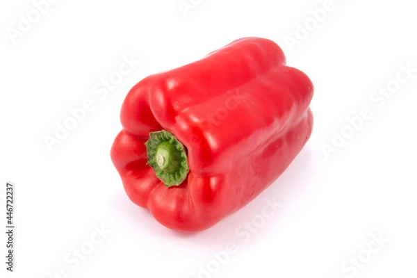 Obraz Pimiento rojo fondo blanco