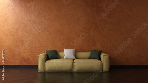 Fototapeta sofa in a room