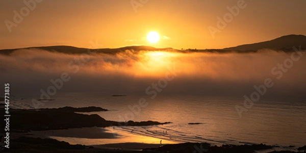 Fototapeta Culdaff Beach Sunset