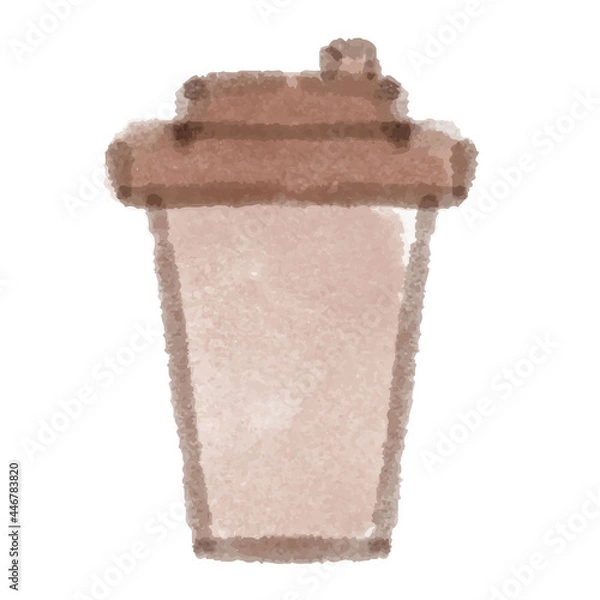 Fototapeta コーヒー用カップのイラスト