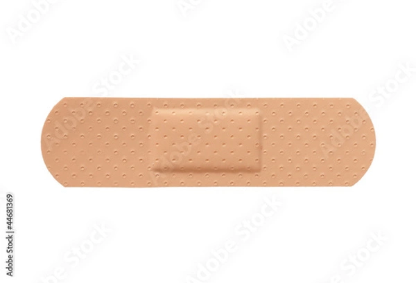 Fototapeta First aid plaster isolated