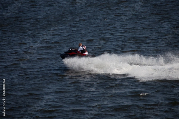Obraz jet ski action