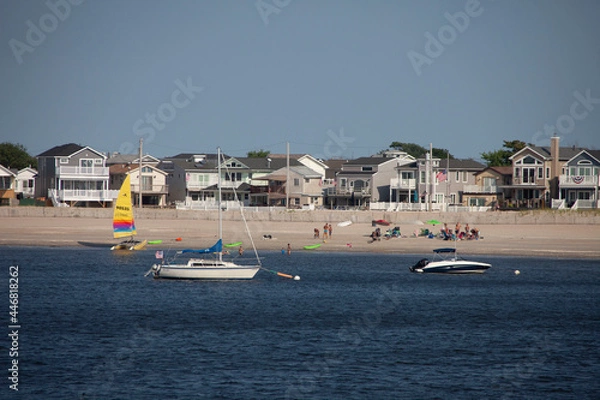 Obraz boats in the bay