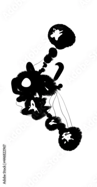 Fototapeta black and white background