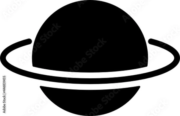 Fototapeta saturn icon