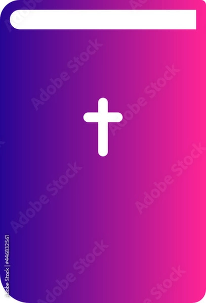 Fototapeta bible icon