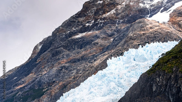 Fototapeta Peineta glacier, Argentina