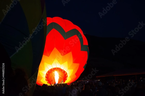 Obraz fire in the night