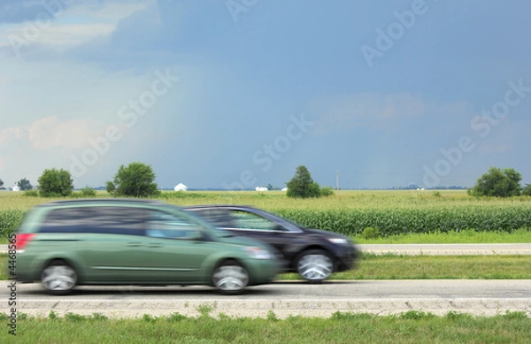 Fototapeta Interstate Blur