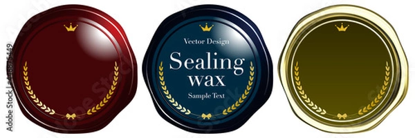 Obraz シーリングワックス エンブレム