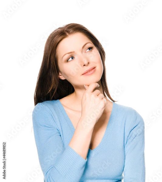 Obraz Frau denkt nach