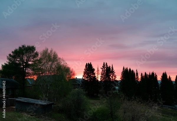 Obraz Crimson sunset 