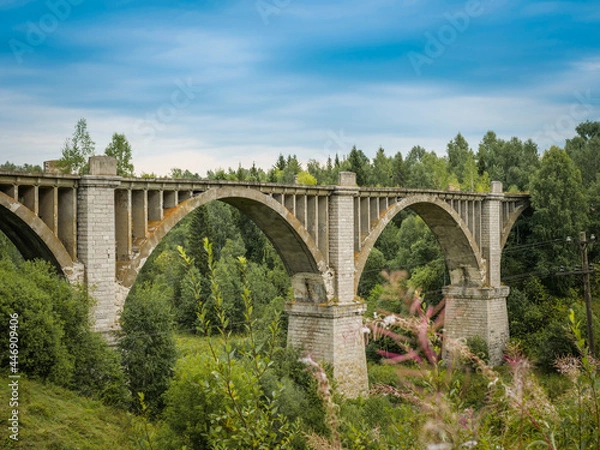 Obraz Abandoned bridge 