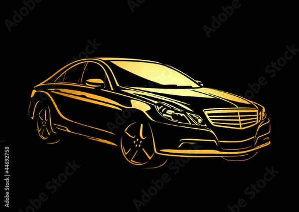 Obraz Muhteşem altın ışıltı