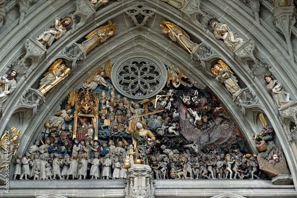 Obraz fronton cathédrale