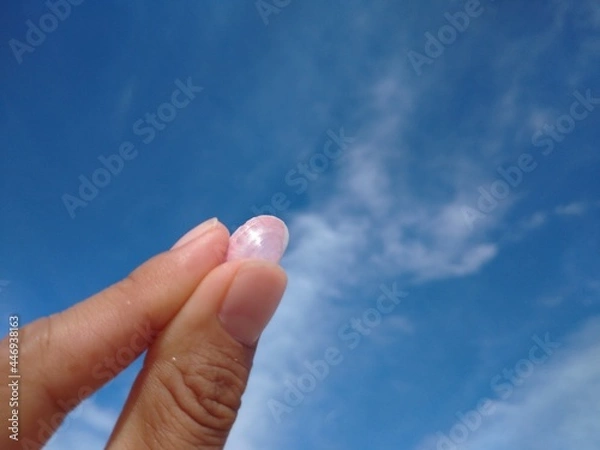 Obraz hand and sky