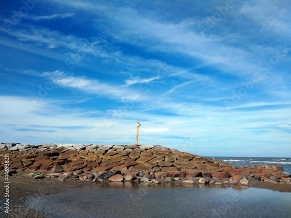 Obraz lighthouse on the beach