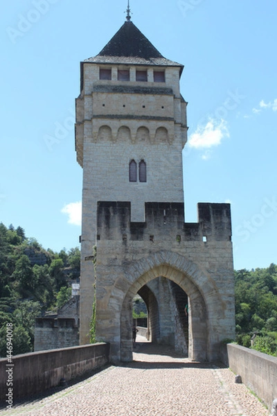 Fototapeta Cahors, le Pont de Valentré