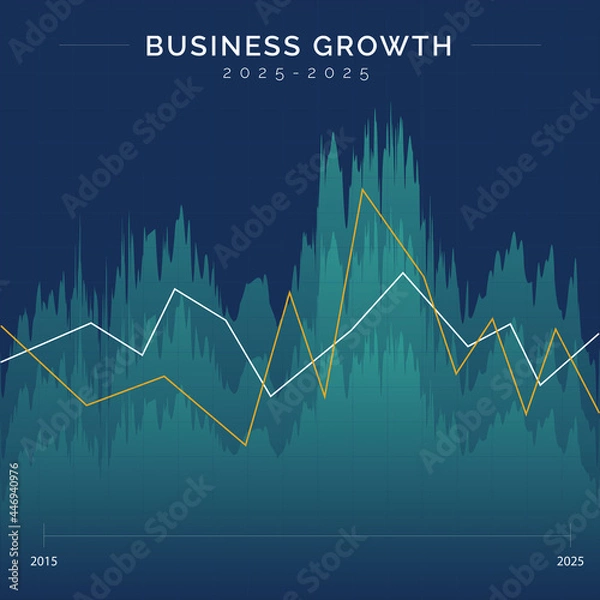 Obraz Business Growth Graph Chart