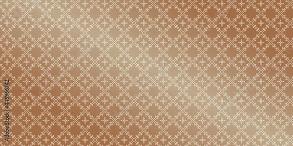 Obraz ビンテージオーナメント。シームレスな壁紙。