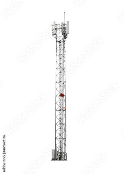 Obraz Telecommunications antennas  transmitting and receiving stations